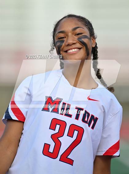 Thumbnail 3 in North Gwinnett @ Milton (GHSA 7A Round 2) photogallery.