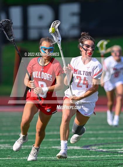 Thumbnail 3 in North Gwinnett @ Milton (GHSA 7A Round 2) photogallery.
