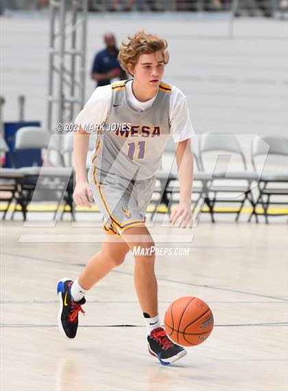 Thumbnail 1 in Mesa vs. Marin Catholic - Section 7 Basketball Tournament photogallery.