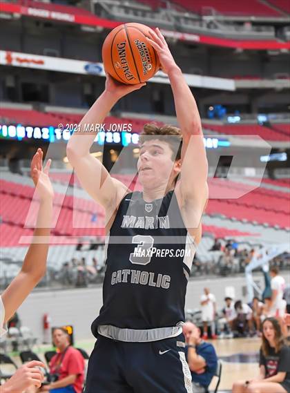 Thumbnail 3 in Mesa vs. Marin Catholic - Section 7 Basketball Tournament photogallery.