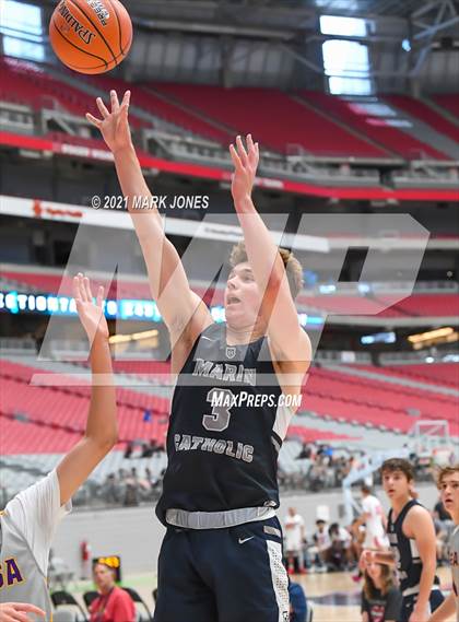 Thumbnail 2 in Mesa vs. Marin Catholic - Section 7 Basketball Tournament photogallery.