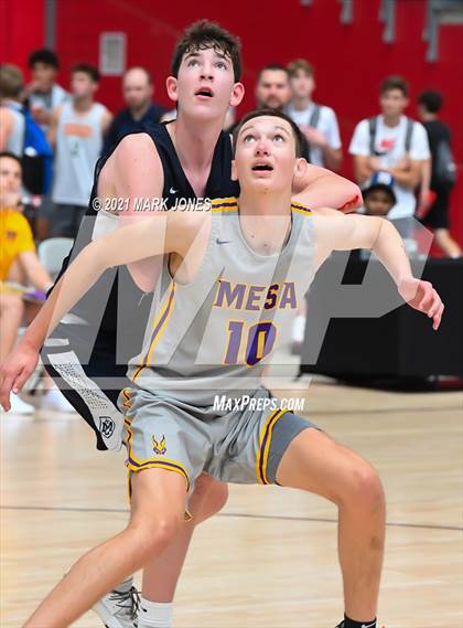 Thumbnail 2 in Mesa vs. Marin Catholic - Section 7 Basketball Tournament photogallery.