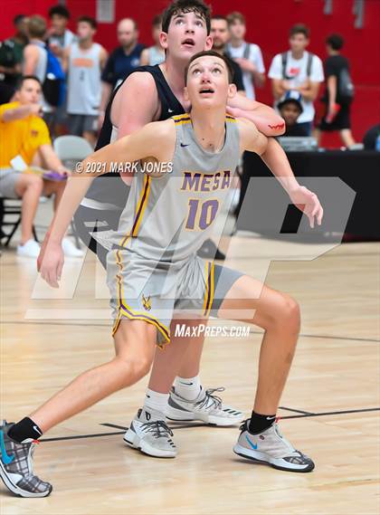 Thumbnail 1 in Mesa vs. Marin Catholic - Section 7 Basketball Tournament photogallery.