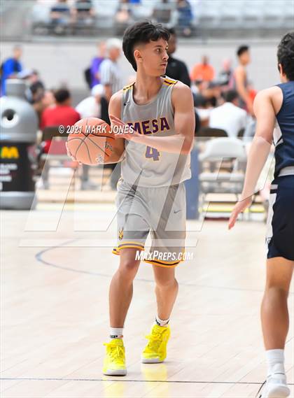 Thumbnail 1 in Mesa vs. Marin Catholic - Section 7 Basketball Tournament photogallery.
