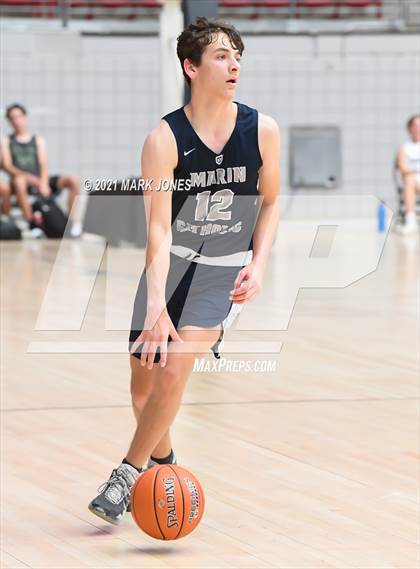 Thumbnail 2 in Mesa vs. Marin Catholic - Section 7 Basketball Tournament photogallery.