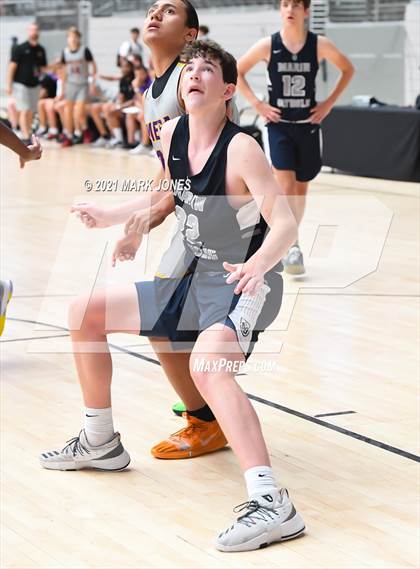 Thumbnail 1 in Mesa vs. Marin Catholic - Section 7 Basketball Tournament photogallery.