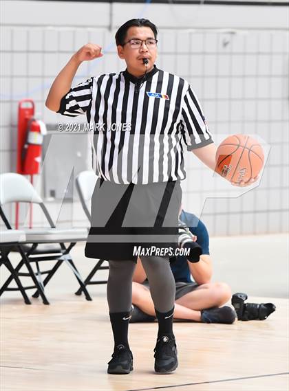 Thumbnail 2 in Mesa vs. Marin Catholic - Section 7 Basketball Tournament photogallery.