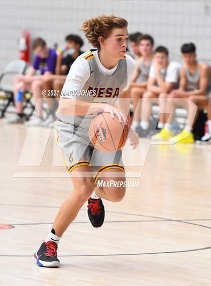 Thumbnail 2 in Mesa vs. Marin Catholic - Section 7 Basketball Tournament photogallery.