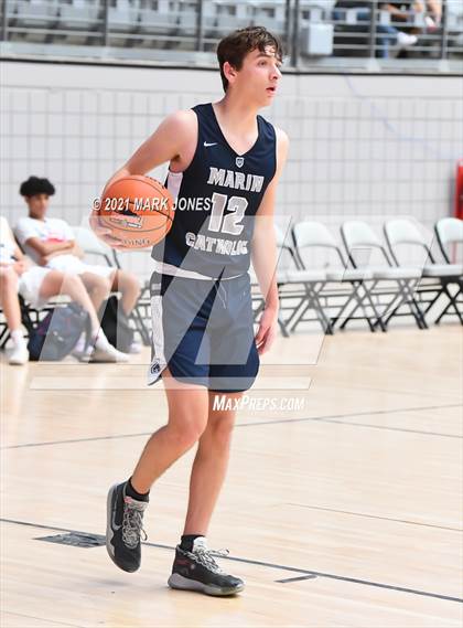 Thumbnail 2 in Mesa vs. Marin Catholic - Section 7 Basketball Tournament photogallery.