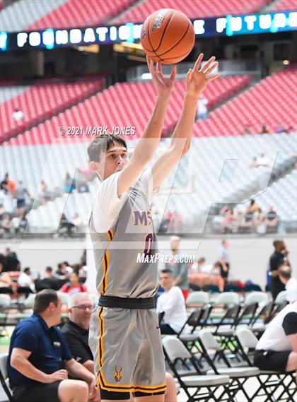 Thumbnail 1 in Mesa vs. Marin Catholic - Section 7 Basketball Tournament photogallery.