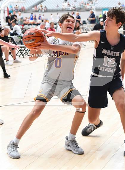 Thumbnail 3 in Mesa vs. Marin Catholic - Section 7 Basketball Tournament photogallery.