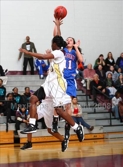 Thumbnail 3 in King's Fork vs. Norfolk Collegiate  (Lady Greyhound Classic) photogallery.