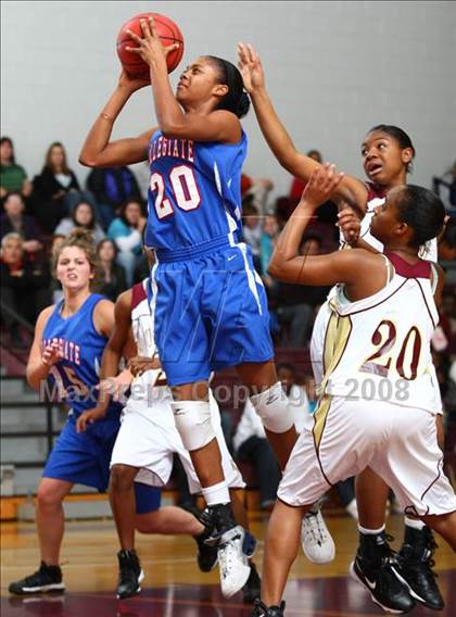 Thumbnail 3 in King's Fork vs. Norfolk Collegiate  (Lady Greyhound Classic) photogallery.