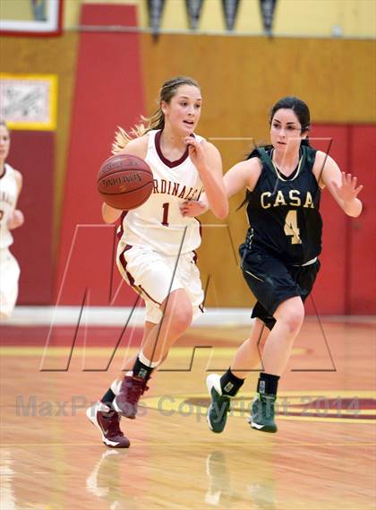 Thumbnail 3 in Casa Grande @ Cardinal Newman (NBL Playoff) photogallery.