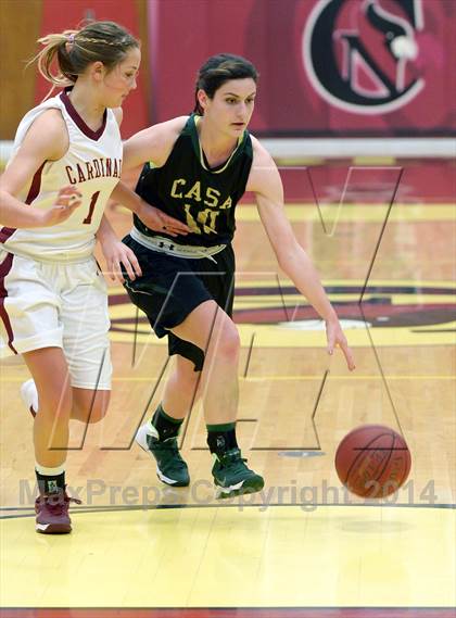 Thumbnail 3 in Casa Grande @ Cardinal Newman (NBL Playoff) photogallery.