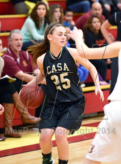 Thumbnail 2 in Casa Grande @ Cardinal Newman (NBL Playoff) photogallery.