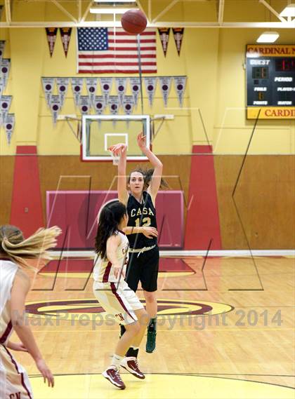 Thumbnail 3 in Casa Grande @ Cardinal Newman (NBL Playoff) photogallery.