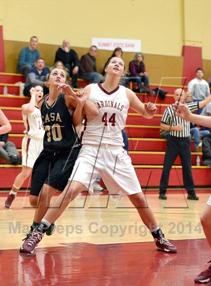 Thumbnail 2 in Casa Grande @ Cardinal Newman (NBL Playoff) photogallery.