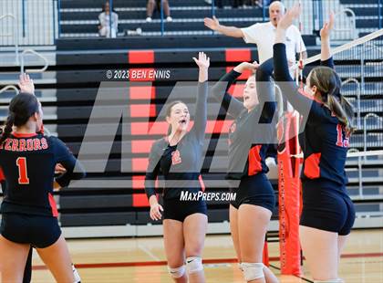 Thumbnail 1 in Glynn Academy vs Jonesboro (2023 GHSA 6A Round 1) photogallery.