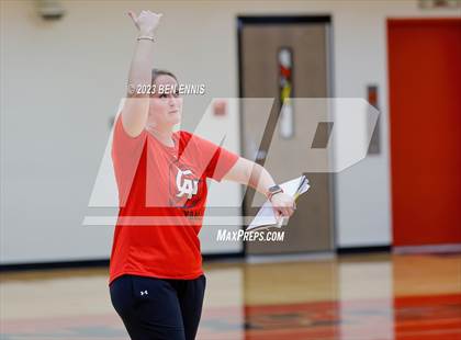 Thumbnail 1 in Glynn Academy vs Jonesboro (2023 GHSA 6A Round 1) photogallery.