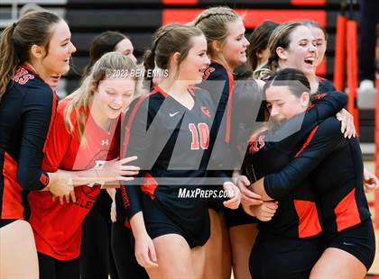 Thumbnail 2 in Glynn Academy vs Jonesboro (2023 GHSA 6A Round 1) photogallery.