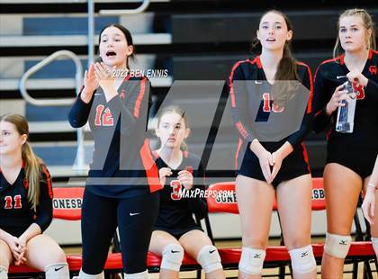 Thumbnail 1 in Glynn Academy vs Jonesboro (2023 GHSA 6A Round 1) photogallery.