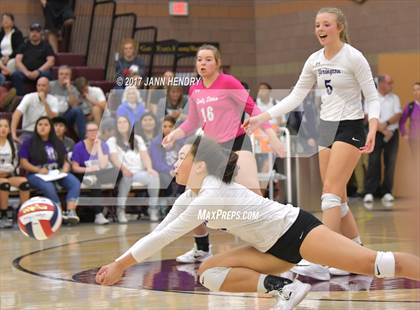 Thumbnail 3 in Yerington vs. Calvary Chapel Christian (NIAA 2A State Semifinal) photogallery.