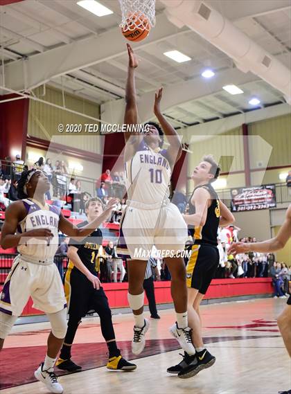 Thumbnail 1 in England vs. Quitman (AAA 2A Regional Playoff) photogallery.