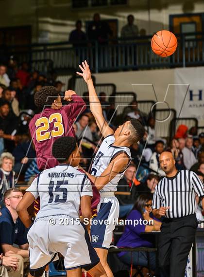 Thumbnail 2 in Norcross vs. Madison Academy (Hilton Invitational) photogallery.