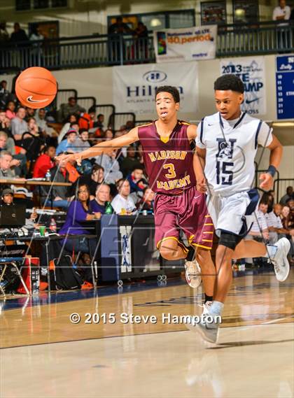 Thumbnail 3 in Norcross vs. Madison Academy (Hilton Invitational) photogallery.