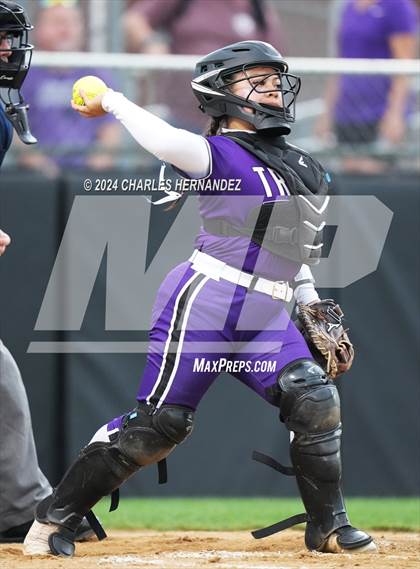 Thumbnail 2 in University @ College Station (UIL 5A Softball Region 3 Bi-District Playoff) photogallery.