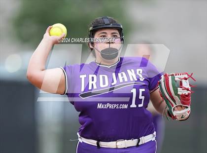 Thumbnail 3 in University @ College Station (UIL 5A Softball Region 3 Bi-District Playoff) photogallery.