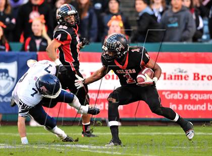 Thumbnail 3 in Huntington Beach vs. Newport Harbor (CIF SS Southwest Final) photogallery.