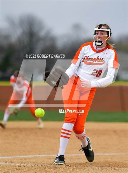 Thumbnail 3 in Cherokee @ Rancocas Valley (Championship Game- 16th Annual RV Elite Softball Tournament) photogallery.