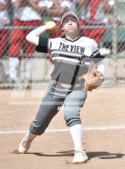 Thumbnail 1 in Mountain View vs. Cathedral Catholic (Michelle Carew Classic) photogallery.