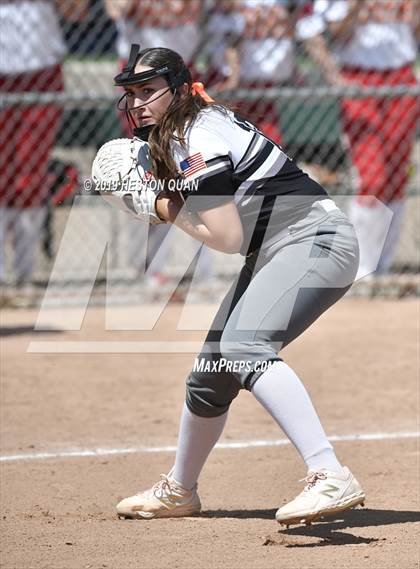 Thumbnail 3 in Mountain View vs. Cathedral Catholic (Michelle Carew Classic) photogallery.
