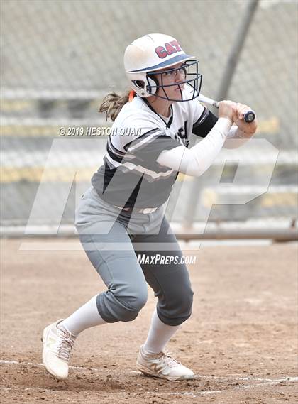 Thumbnail 2 in Mountain View vs. Cathedral Catholic (Michelle Carew Classic) photogallery.