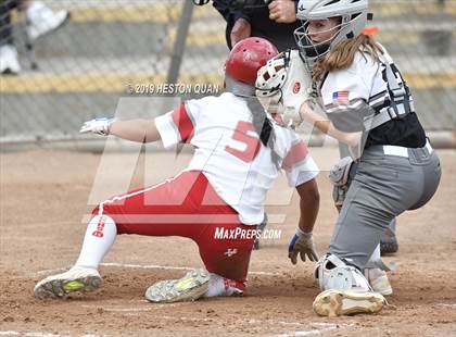 Thumbnail 3 in Mountain View vs. Cathedral Catholic (Michelle Carew Classic) photogallery.