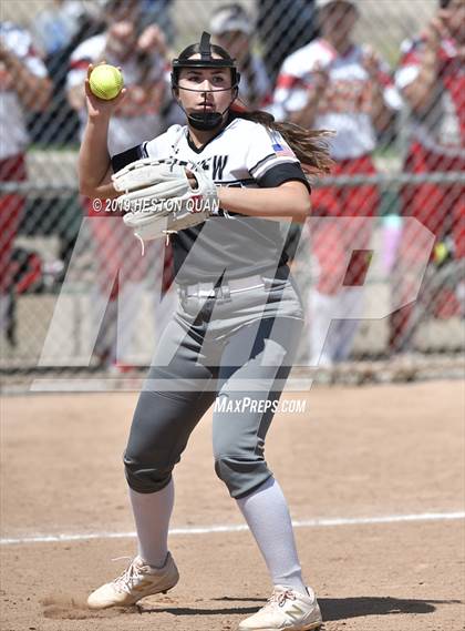 Thumbnail 1 in Mountain View vs. Cathedral Catholic (Michelle Carew Classic) photogallery.