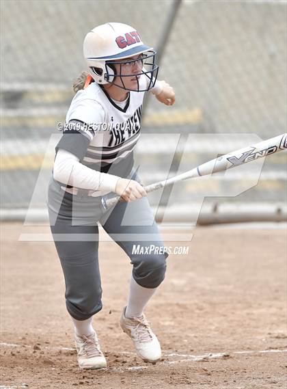 Thumbnail 1 in Mountain View vs. Cathedral Catholic (Michelle Carew Classic) photogallery.