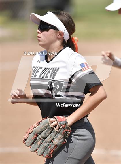 Thumbnail 2 in Mountain View vs. Cathedral Catholic (Michelle Carew Classic) photogallery.