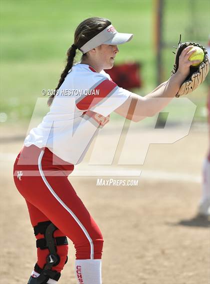Thumbnail 3 in Mountain View vs. Cathedral Catholic (Michelle Carew Classic) photogallery.