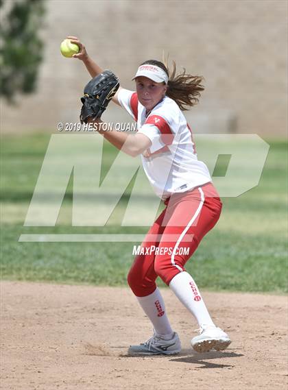 Thumbnail 2 in Mountain View vs. Cathedral Catholic (Michelle Carew Classic) photogallery.