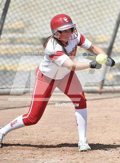 Thumbnail 1 in Mountain View vs. Cathedral Catholic (Michelle Carew Classic) photogallery.