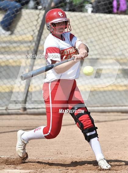 Thumbnail 3 in Mountain View vs. Cathedral Catholic (Michelle Carew Classic) photogallery.