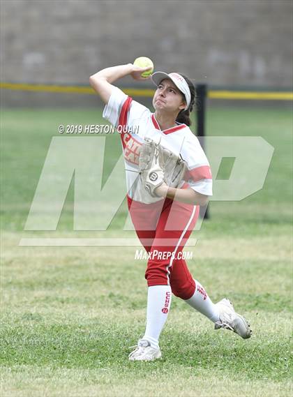 Thumbnail 3 in Mountain View vs. Cathedral Catholic (Michelle Carew Classic) photogallery.