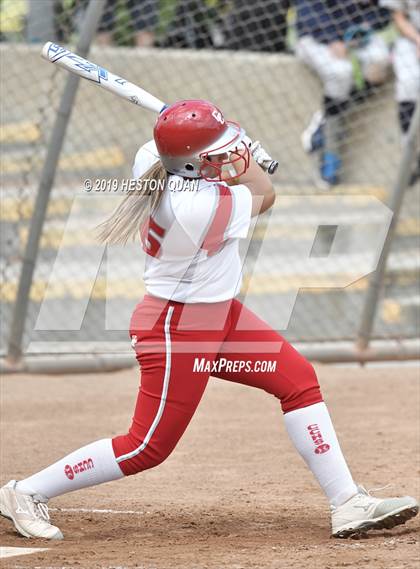 Thumbnail 2 in Mountain View vs. Cathedral Catholic (Michelle Carew Classic) photogallery.