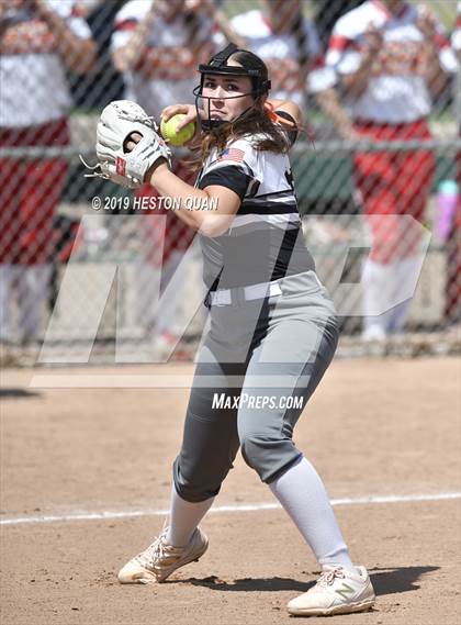 Thumbnail 2 in Mountain View vs. Cathedral Catholic (Michelle Carew Classic) photogallery.