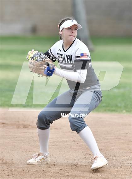 Thumbnail 2 in Mountain View vs. Cathedral Catholic (Michelle Carew Classic) photogallery.