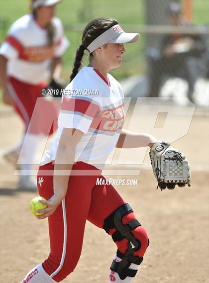Thumbnail 2 in Mountain View vs. Cathedral Catholic (Michelle Carew Classic) photogallery.